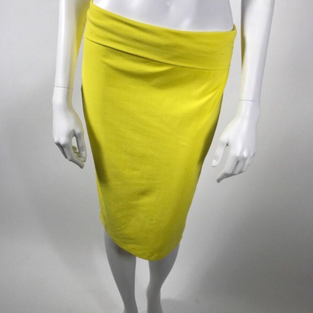 bebe Pencil Skirt Body Shaping Adjustable Waist